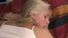 Spicy Brazilian Blonde Gives One Damn Good Blow Job And Destroyed