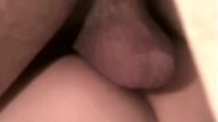 Kissable Brunette Giving A Kissable Blowjob, Getting ANAL Fucked, & Swallowing