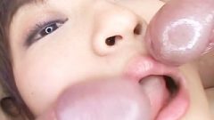 Yukina Ishikawas Trimmed Pussy Is Filled With Vibrators Until She