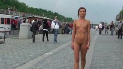 Nice Teen Martina Nude In Public