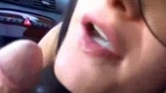 Our Lovers Quick blowjob In Car