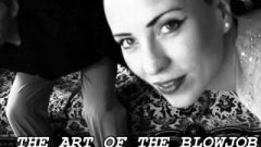 Sylvia Sucker’s Fine Art Blowjob. CockWorship / Black And White Record.HD.