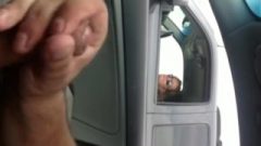 Flashing And Cumming For A Lusty Cougar (while Driving)