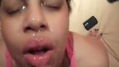 Sloppy A Blowjob Leads To Facial