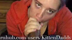 Eating Cock The Sperm Out Of Him Again Later That Day – KittenDaddy