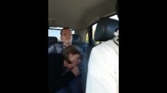 Old Mom Sucking Dick Young Dude Off In The Back Seat