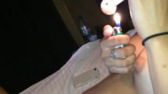 Smoking Flirtatious Breasts