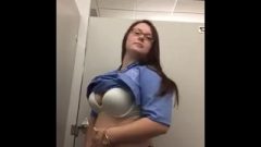Nurse Shows Us Breasts