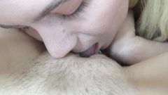 Eating Hairy Pussy To Orgasm