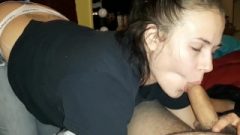Tight Jeans / Thong Blow Job (Cell Phone)