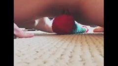 Teen Humping Homemade Rubber Toy Till Orgasm