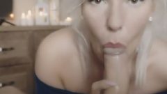 Slow Edging Pov ATM Blow-Job And Anal Riding With Blonde Angel In The Dream.