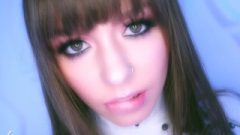 Brunette Barbie Teases And Talks Dirty While Eating Dick And Masturbating Giant Tool