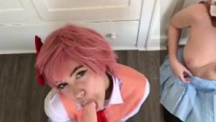 Two Filthy Bitches Want To Suck Your Tool In POV