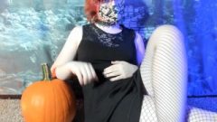 Worst Halloween Special Ever: Trannys Girl Bangs A Pumpkin