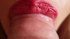 Slow Close Up Blow-Job – She`s Got Skills!!! (cum In Mouth, Sensual)