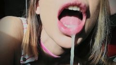 Cream Pie Oral Blowjob, He Bangs My Mouth And Sperm Inside My Mouth