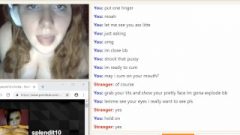 Omegle Bbw Teen With Big Boobs Wants My Cum-Shot In Her Face