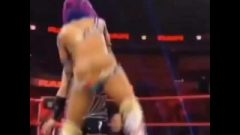 Sasha Banks Butt Exposed