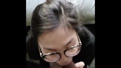 Hacked Innocent Thai Blow Job With Slowmo Facial On Glasses