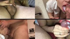 Pulsating Oral Compilation – Sperm In Mouth Compilation By Sexafterwedding