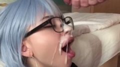 Spicy Teen In Glasses Makes A Sloppy Eating Cock – Freya Stein