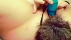 Pussy Play When Tail Butt-Plug Is In My Bigg Butt (reupload)