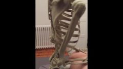 Halloween Skeleton And Steamy Wife Get Nasty!