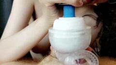 TRIPLE CUM Tool Milking! Kissable Satyrday – July first 2017