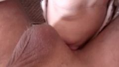 Amateur Deepthroat Blow Job With Teen & Big Jizz On Her Face