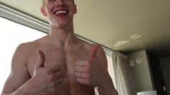 Suggestive Blond Stud Gets Ass-Hole Licked & Rimmed For The First Time To Get Raw Fast