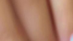 Extreme Close Up. Teen Pussy Play & Cream Pie