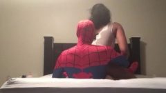 Spider Dude Bangs Enormous Booty Ebony