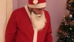 Hungry Whore Ella Hughes Spanked By Santa