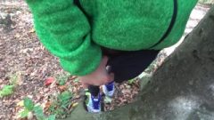 Little Slender Teen In Yoga Pants Suck A Stranger In Public Role Play. 4k