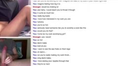 Perfect Teen Gets Penis Shocked By My Enormous Tool And Is Seduced On Omegle