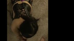 nippon Wife In Lingerie And High Boots Sucking Dick And Fuck Machine