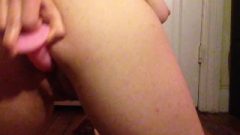 Tatted Punk Whore Fat Bum Masturbation And Doggy Sextoy On Web-cam