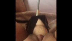 Enormous Labia Using Enormous Dick On Nailing Machine